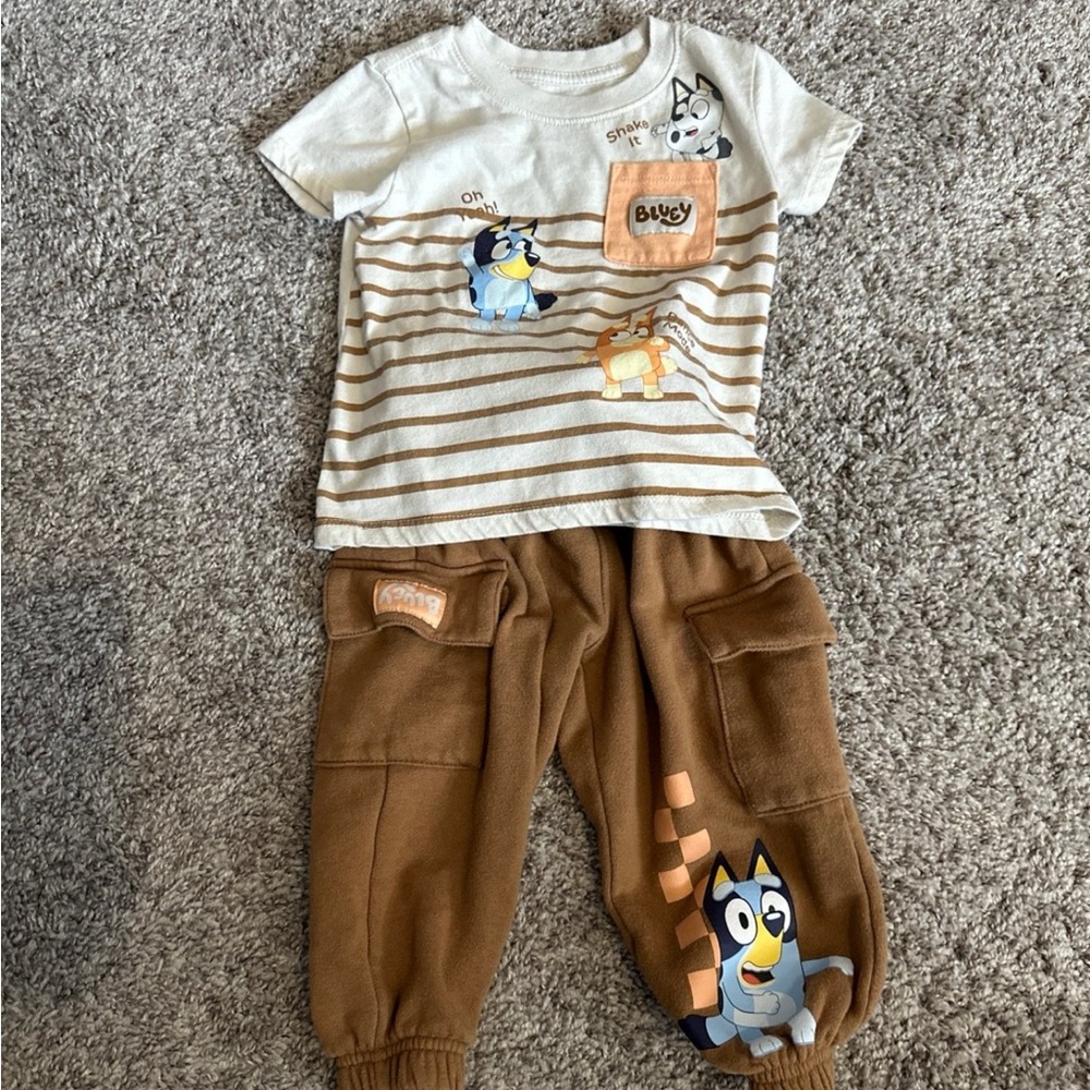 Matching Bluey outfit